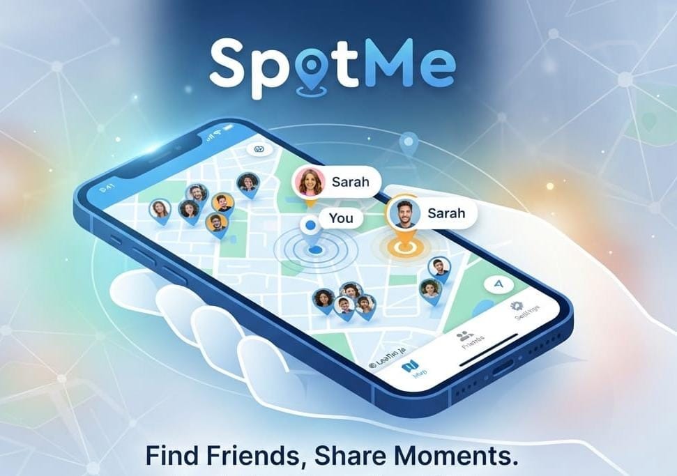 SpotMe - Find Friends, Share Moments